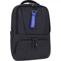 Рюкзак для ноутбука Bagland STARK чорний/шкірзам (0014366)