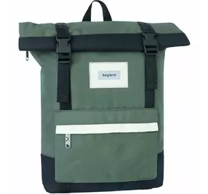 Рюкзак роллтоп Bagland Holder 25 л. хакі/чорний (0051666) Рюкзак роллтоп Bagland Holder 25 л. хакі/чорний (0051666)